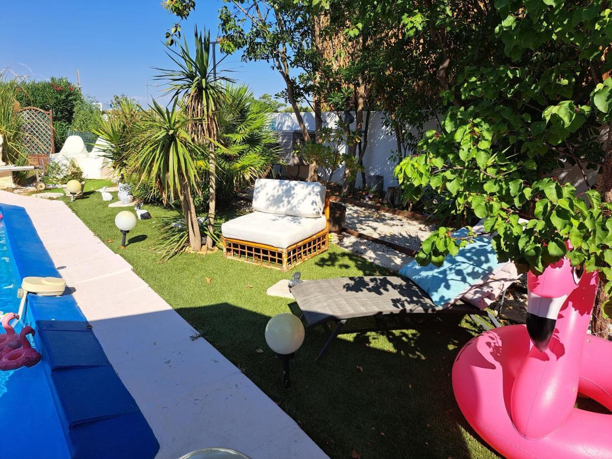 Suite-Junior -Villa Helene - Montpellier Sud - Aeroport- Piscine Privee-2Mn Des Plages Perols Exterior photo