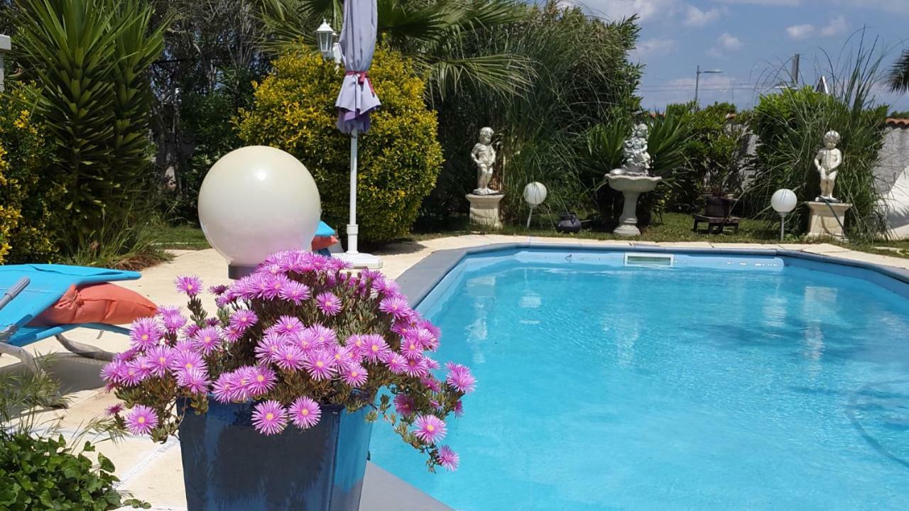 Suite-Junior -Villa Helene - Montpellier Sud - Aeroport- Piscine Privee-2Mn Des Plages Perols Exterior photo